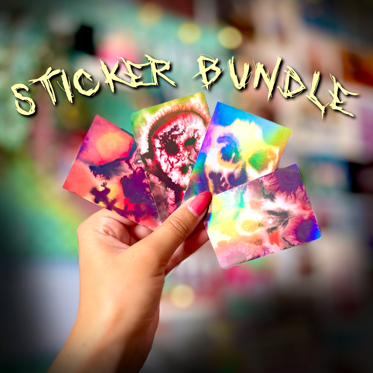 Horror Sticker Bundle - Pack of 4