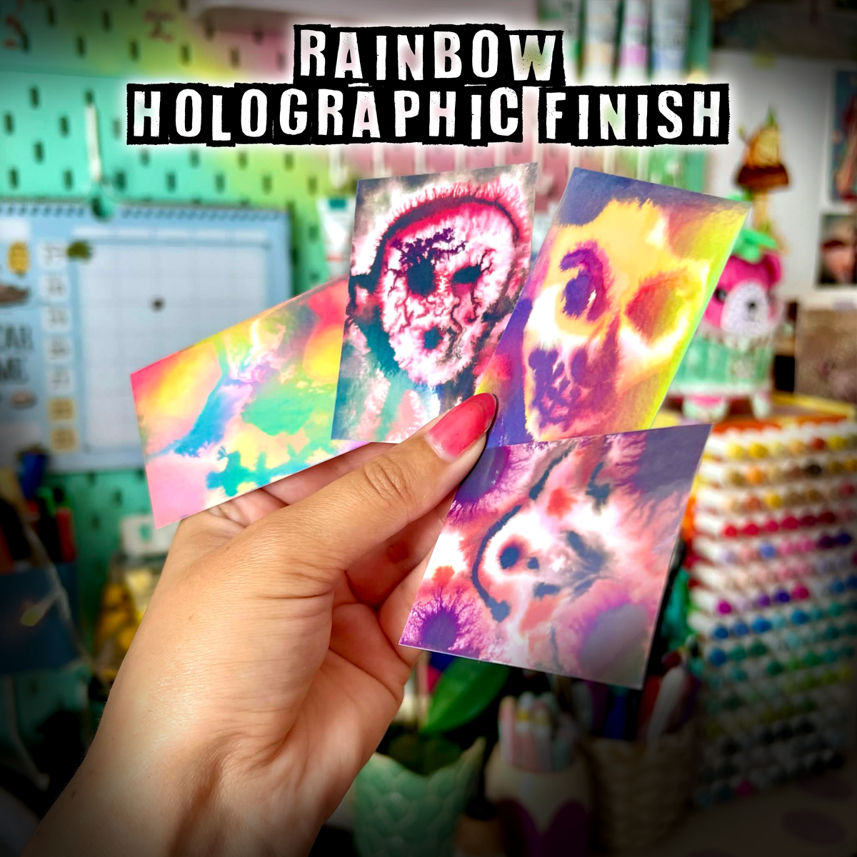 Horror Sticker Bundle - Pack of 4