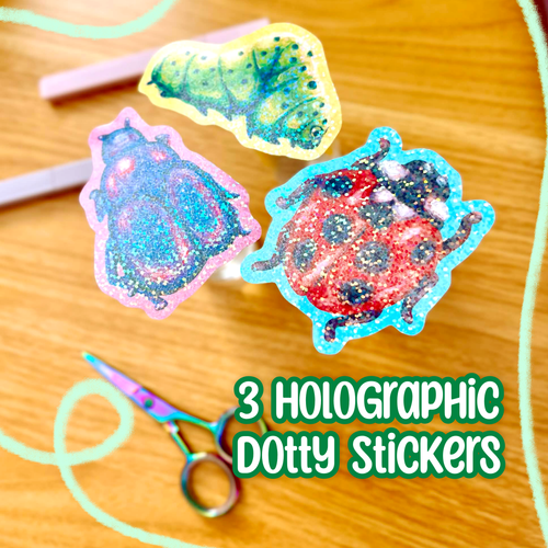 BUGS Sticker Bundle - Pack of 3