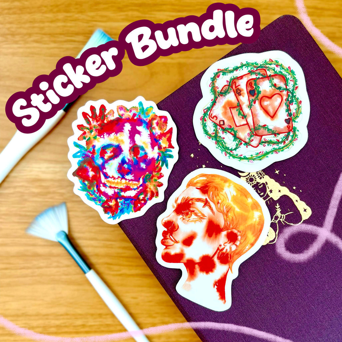 INK Large Sticker Bundle - Pack of 3