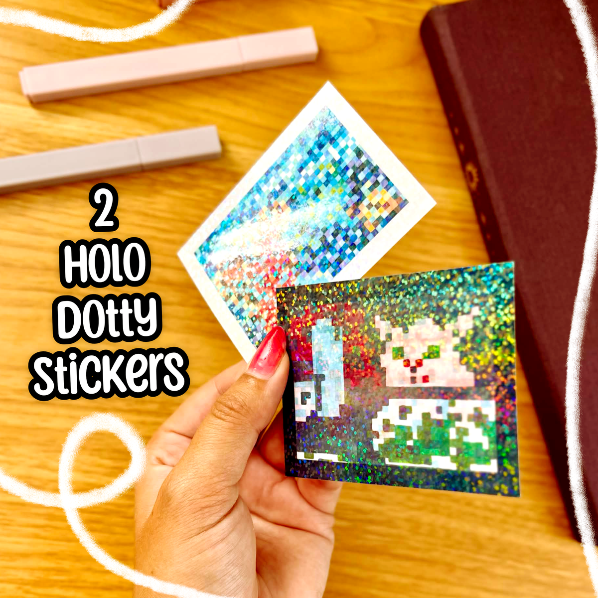 Pixel Sticker Bundle - Pack of 2