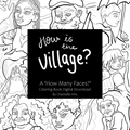Digital Coloring Pages - Village
