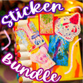 Daily Doodle Diary Sticker Bundle - Pack of 5