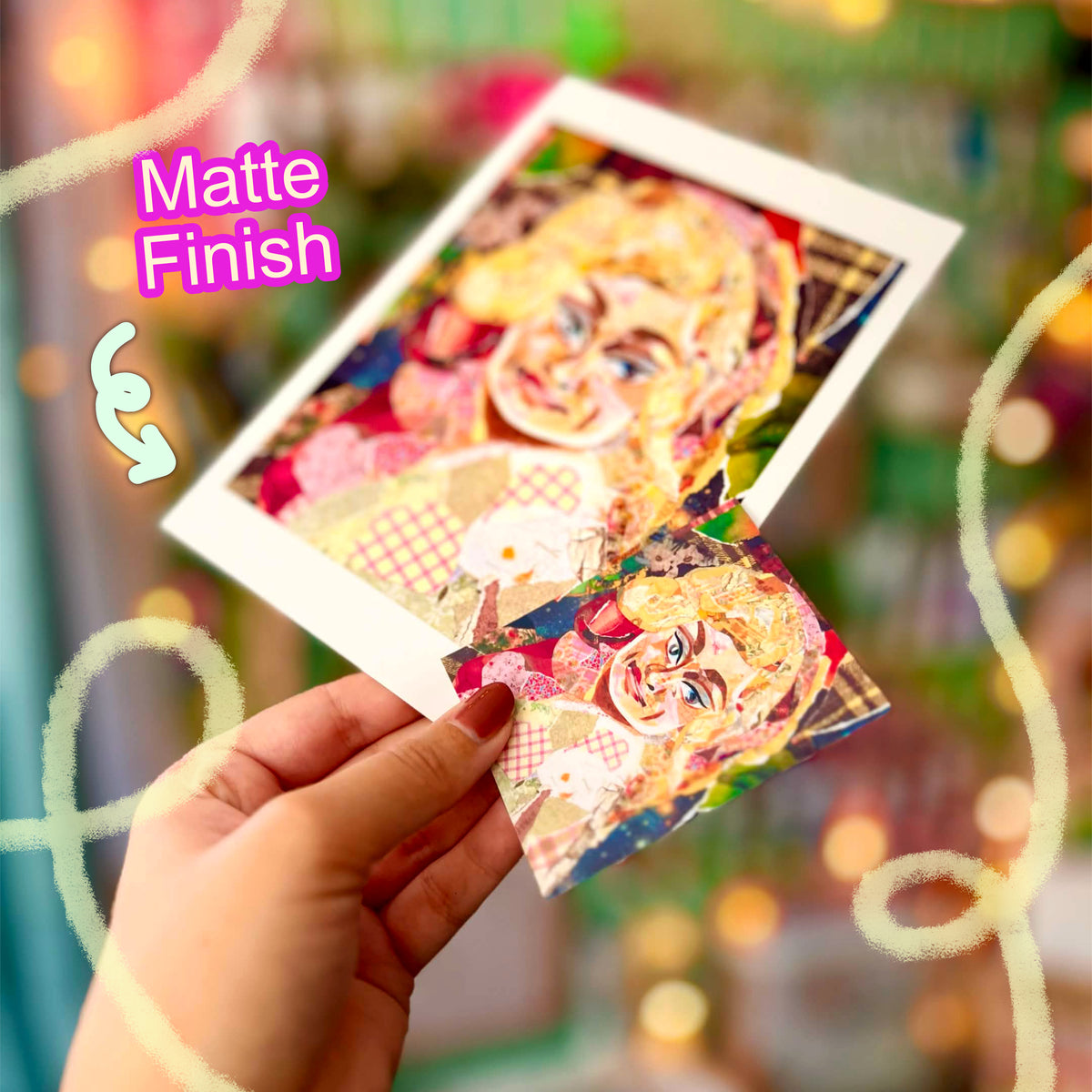 Dolly Collage - Prints & Stickers