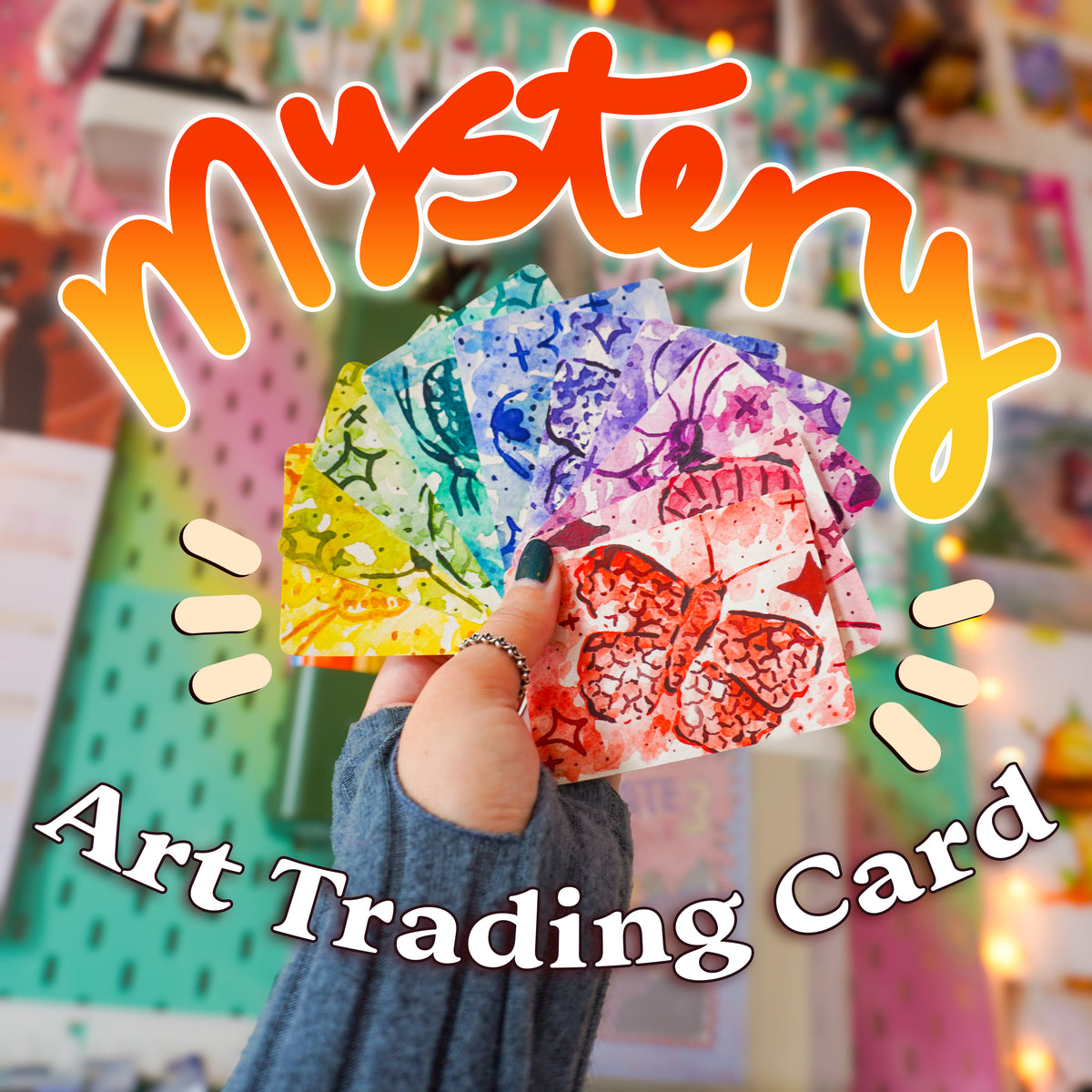 BUTTERFLY Mystery Art Trading Card (ACEO)
