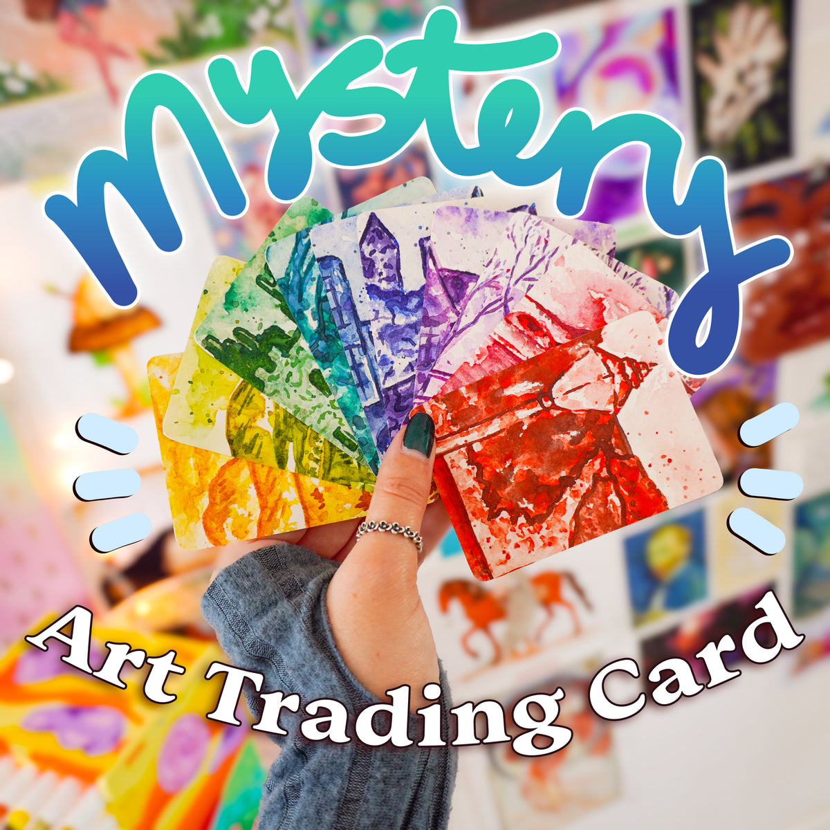 LOOSE LANDSCAPE Mystery Art Trading Card (ACEO)