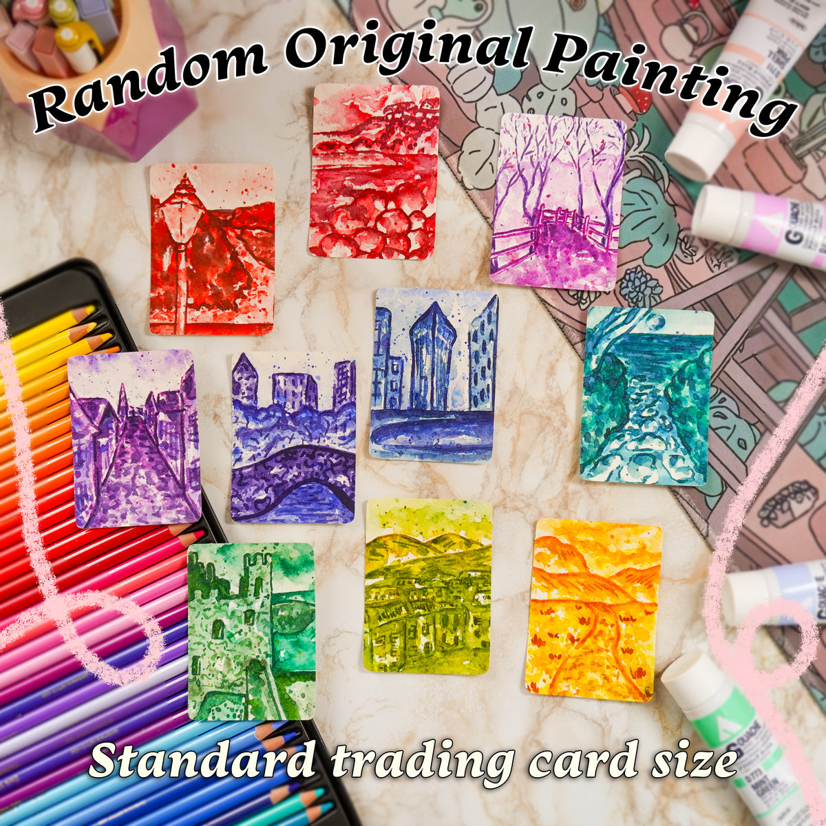 LOOSE LANDSCAPE Mystery Art Trading Card (ACEO)