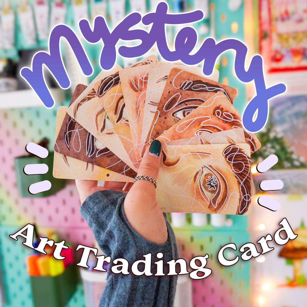 LINE ART Mystery Art Trading Card (ACEO)