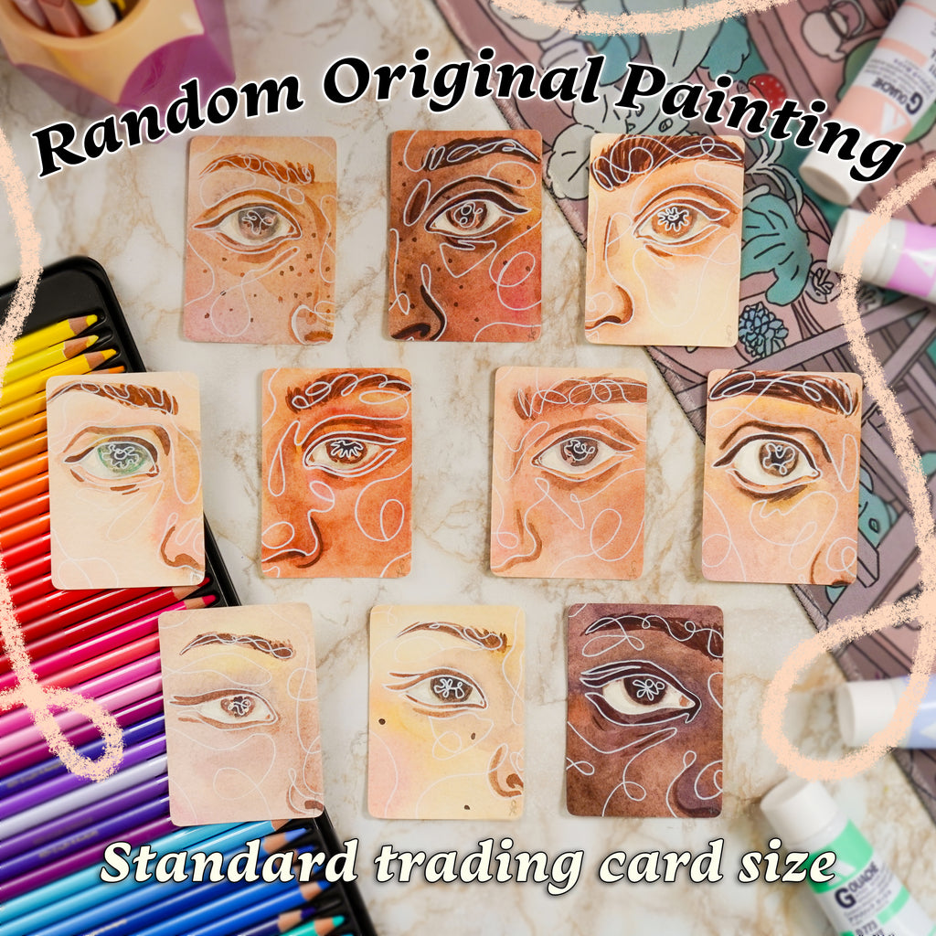LINE ART Mystery Art Trading Card (ACEO)