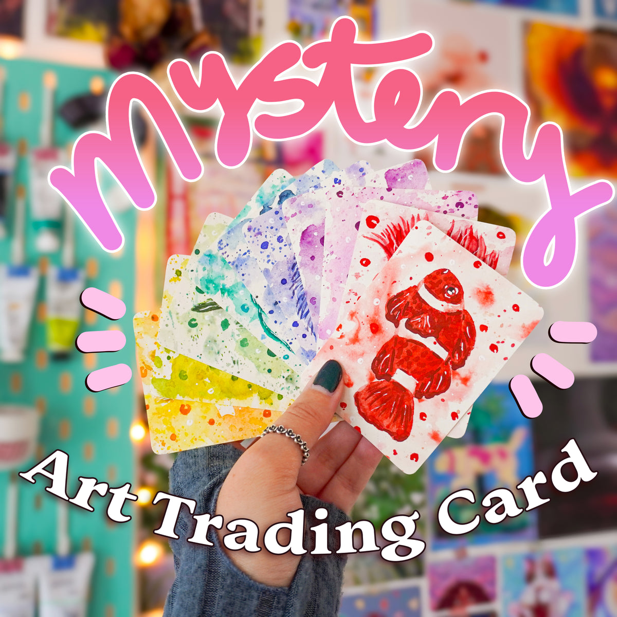 FISH Mystery Art Trading Card (ACEO)