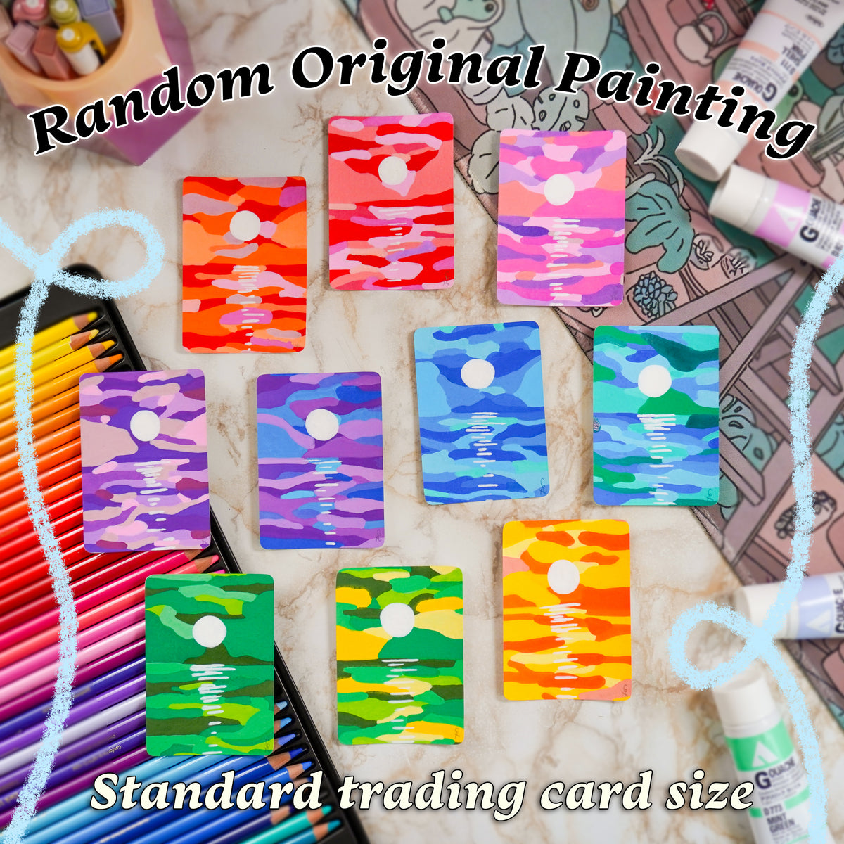 SUNRISE Mystery Art Trading Card (ACEO)