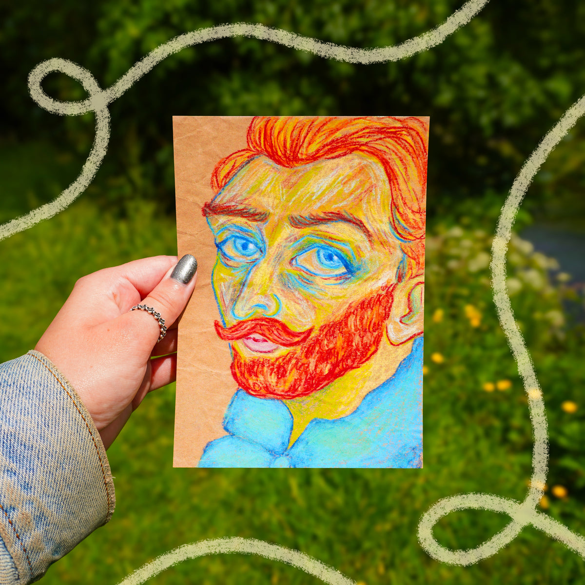 Van Gogh Print & Sticker