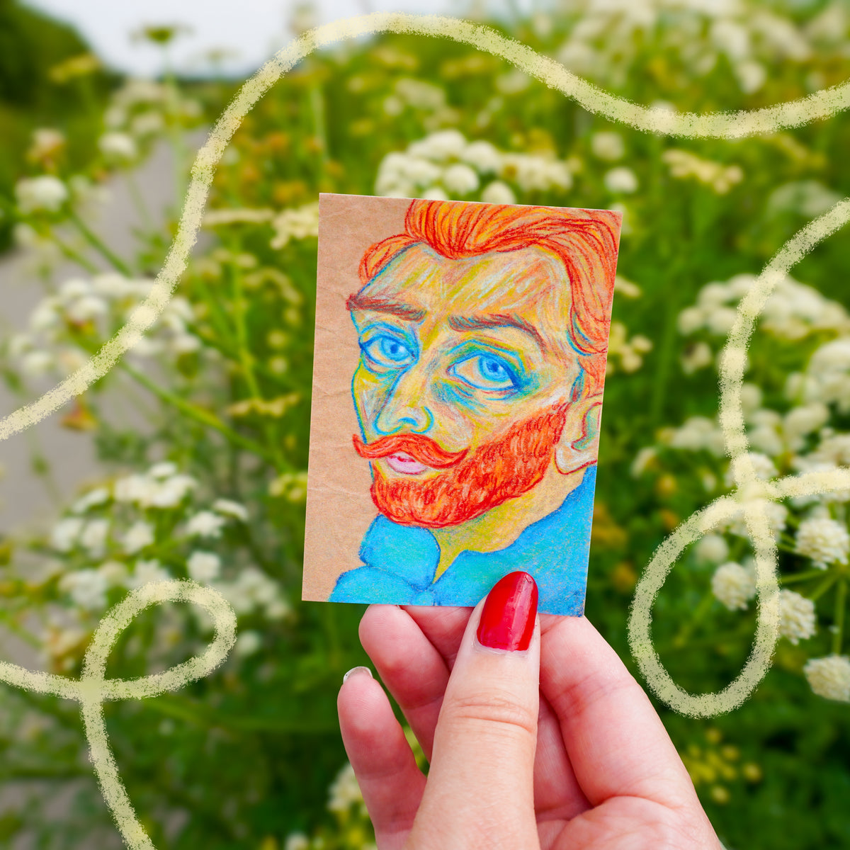 Van Gogh Print & Sticker