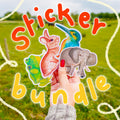 Animal Sticker Bundle - Pack of 4
