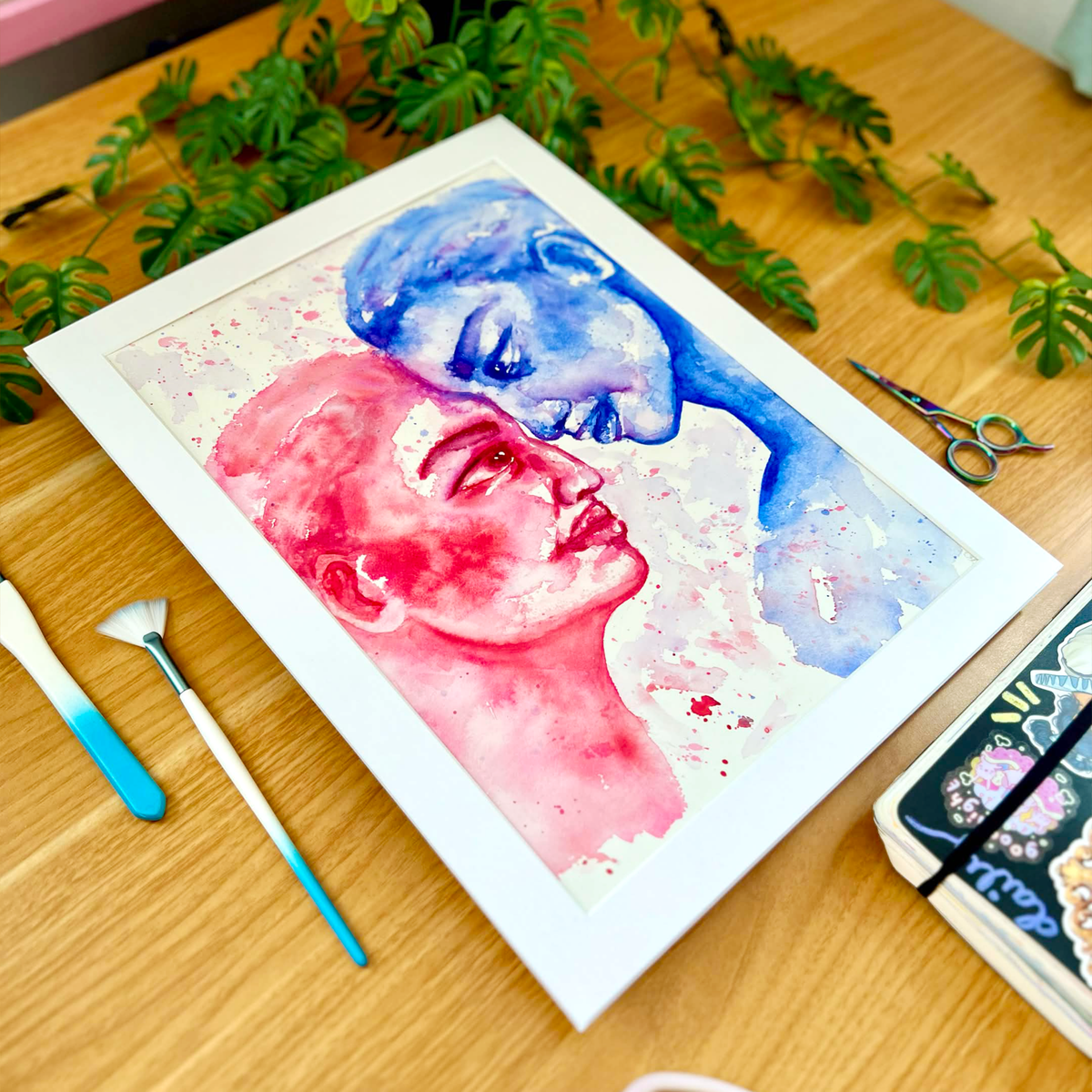 Bi Pride Original Painting