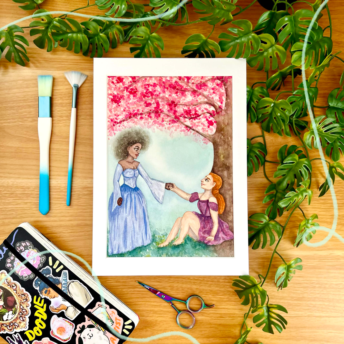 Valentine Wish Original Painting