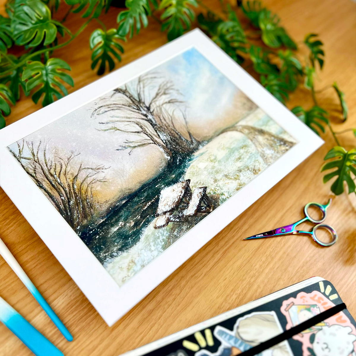 Winter Magic Original Painting