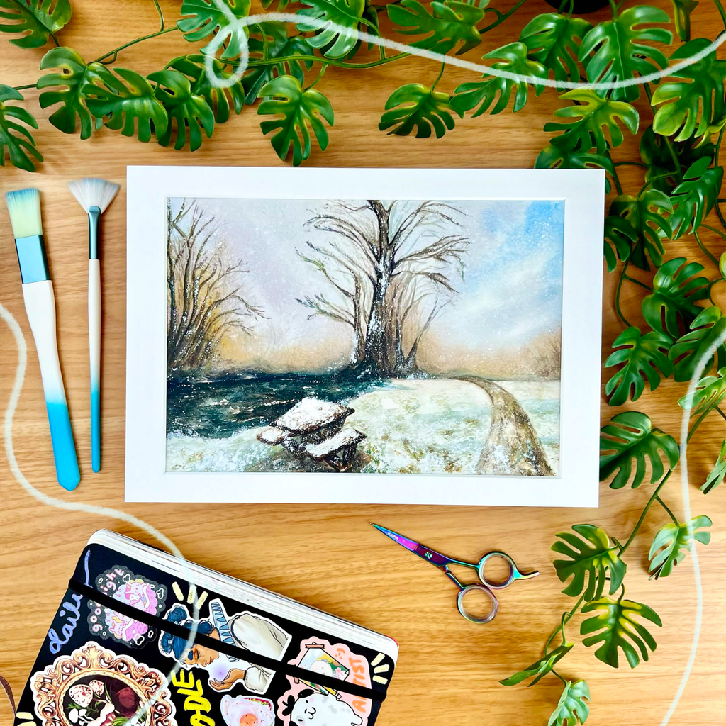 Winter Magic Original Painting