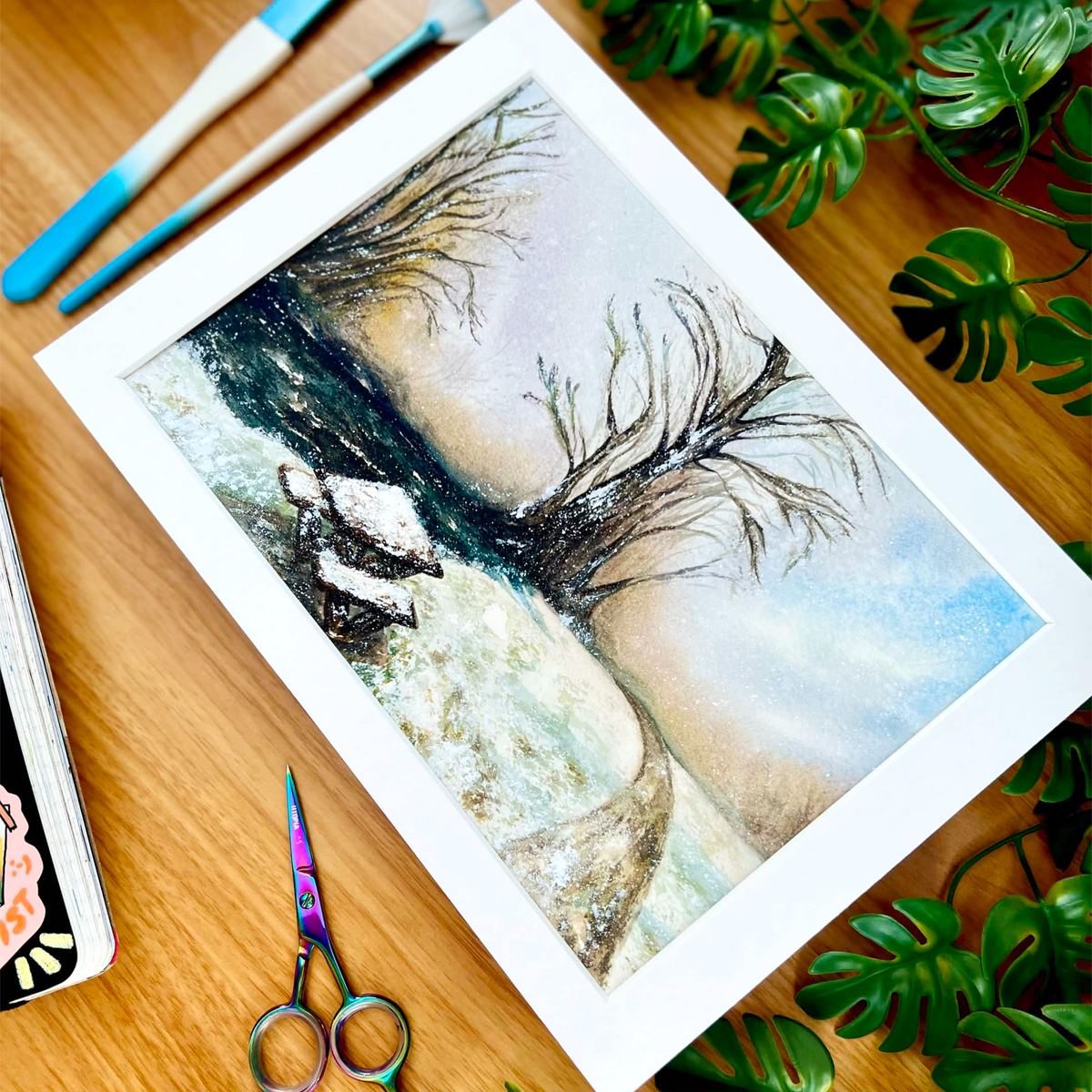 Winter Magic Original Painting