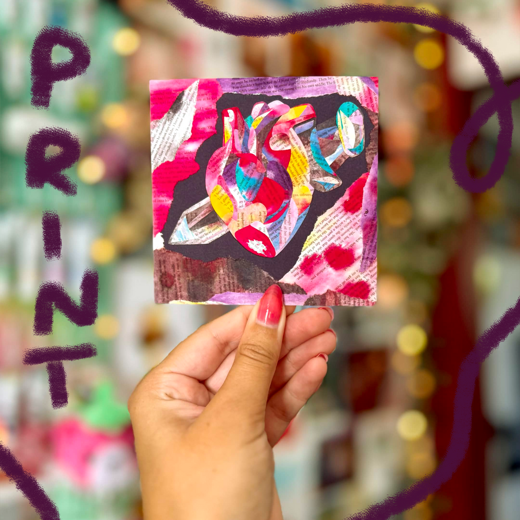 Pierced Heart - Mini Prints & Stickers
