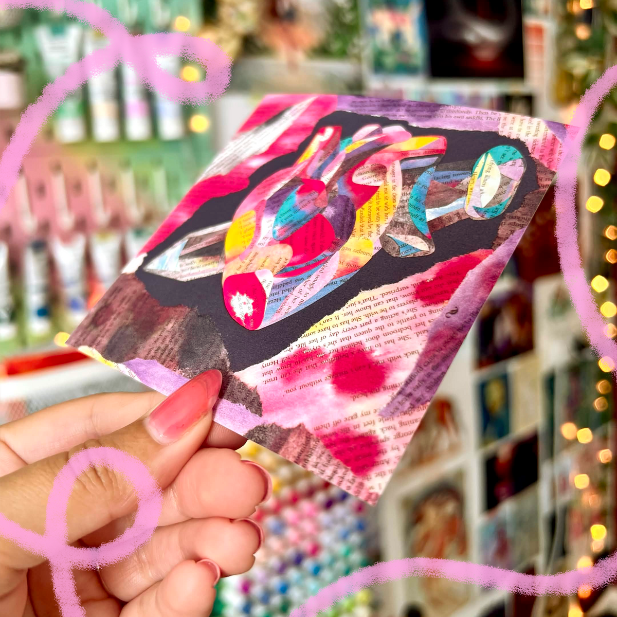 Pierced Heart - Mini Prints & Stickers