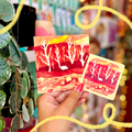 Red Layers - Mini Prints & Stickers