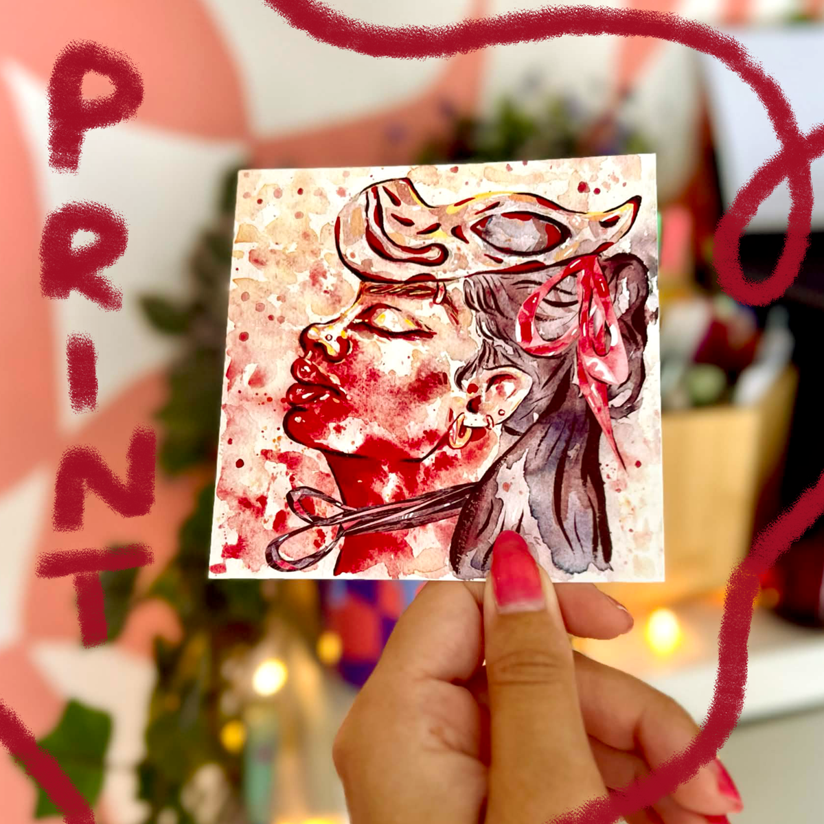 Inner Peace - Mini Print & Stickers