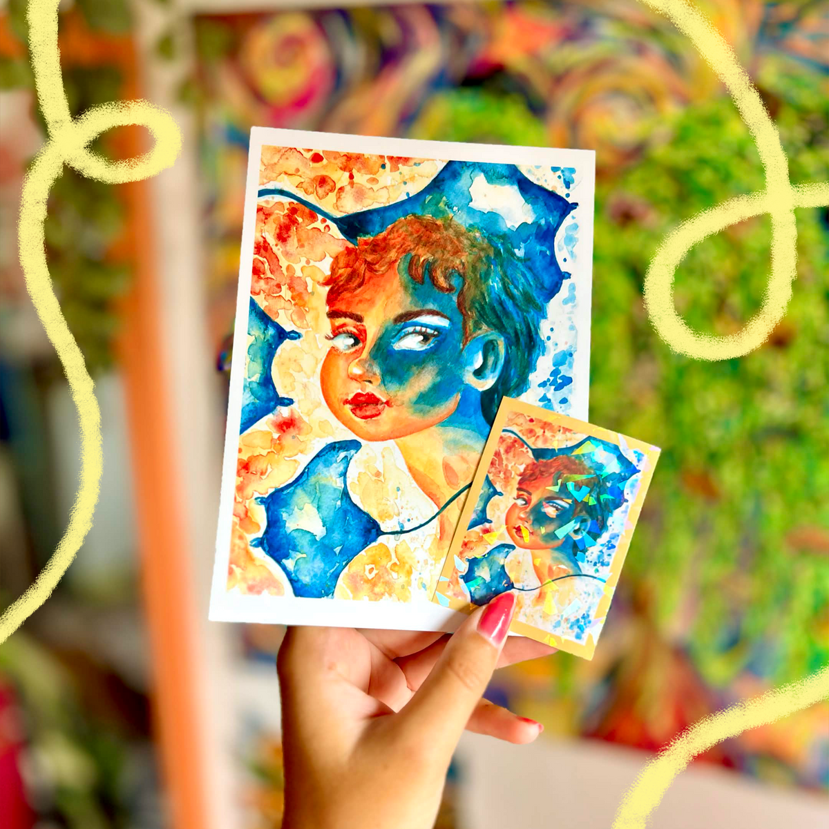 Rays - Prints & Stickers