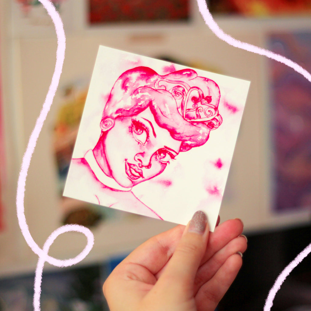 PINK Inktober Mini Print Bundle