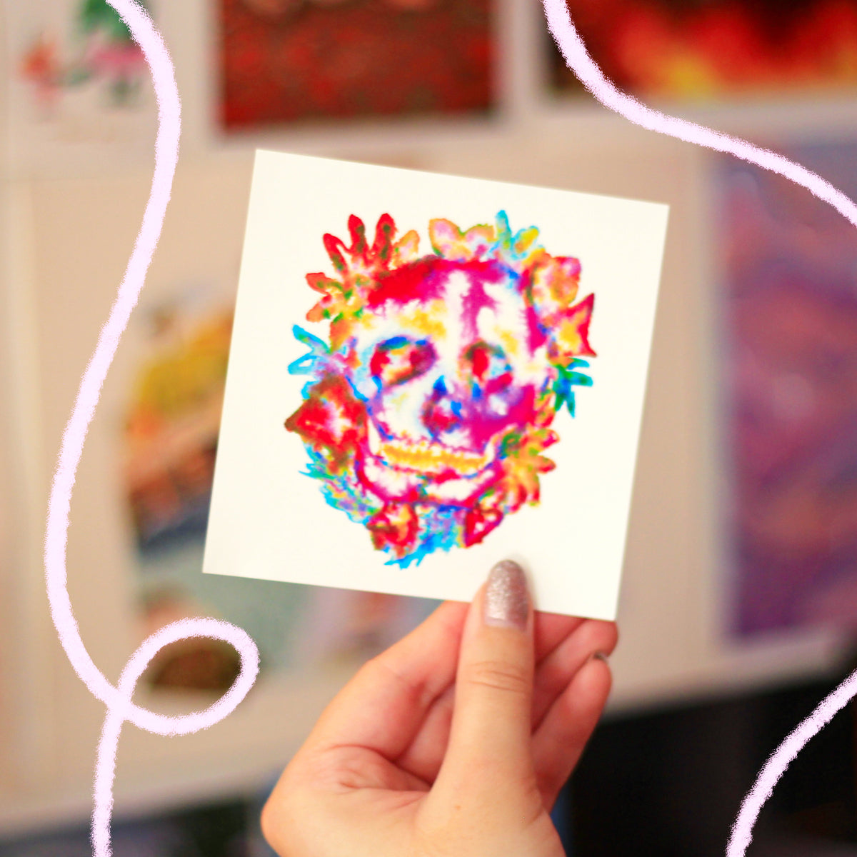 PINK Inktober Mini Print Bundle