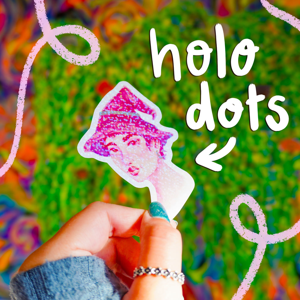 Witchy Portrait Print & Sticker
