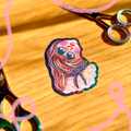 Creepy Doll Sticker