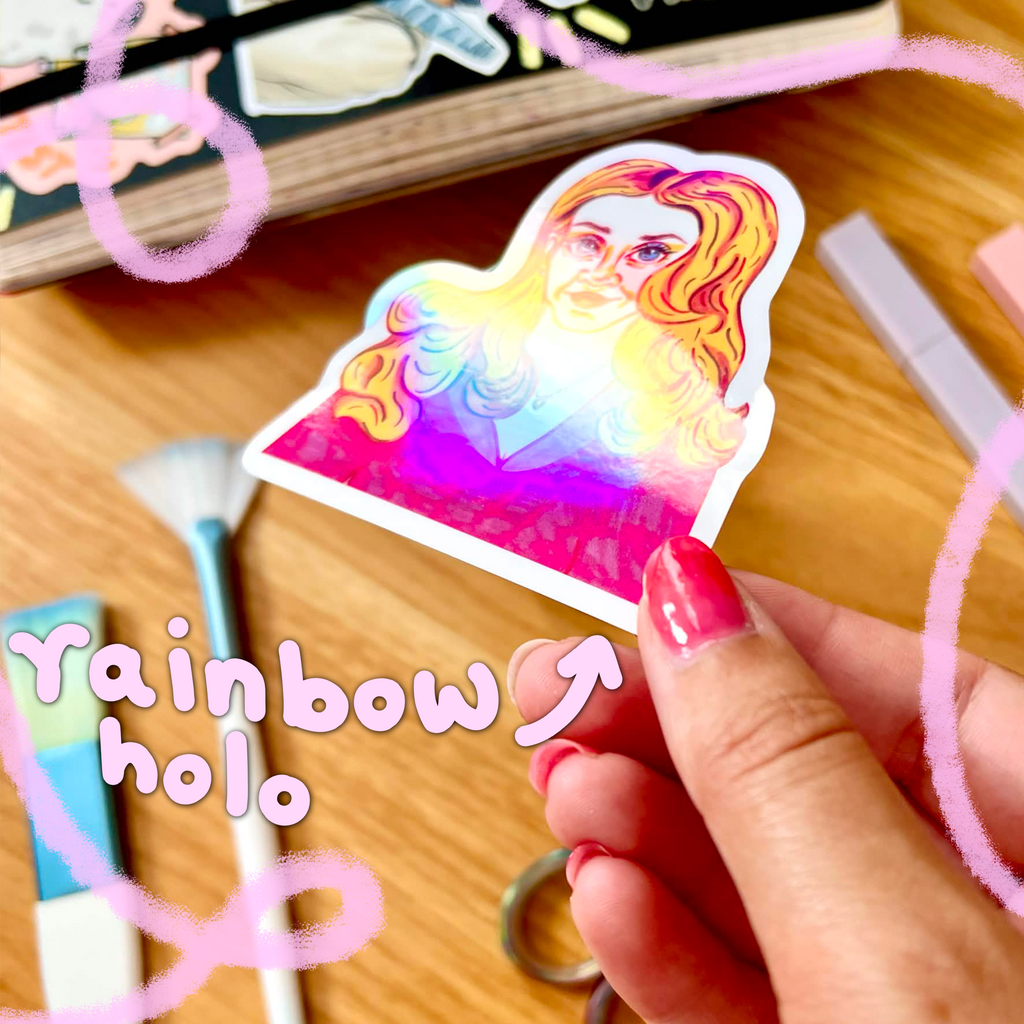 Lawfully Blonde Sticker