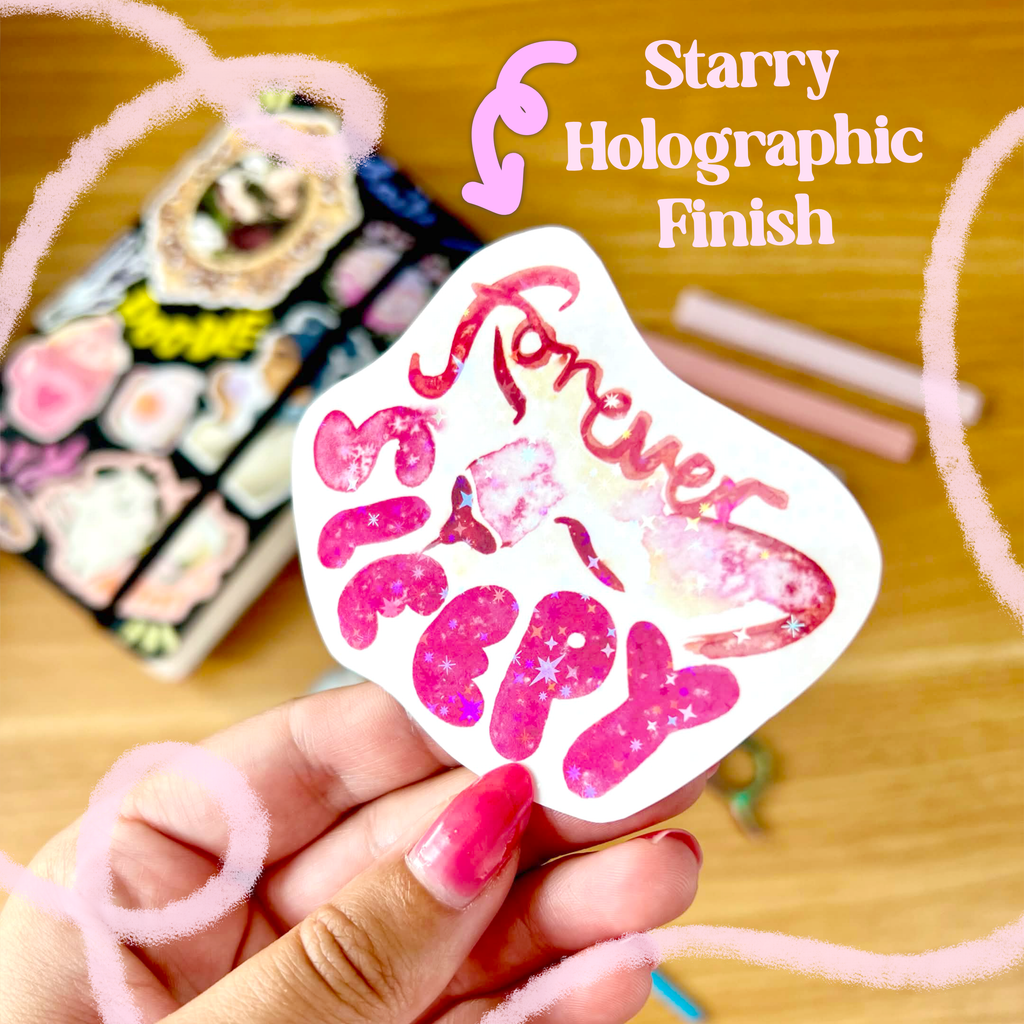 Forever Sleepy Sticker