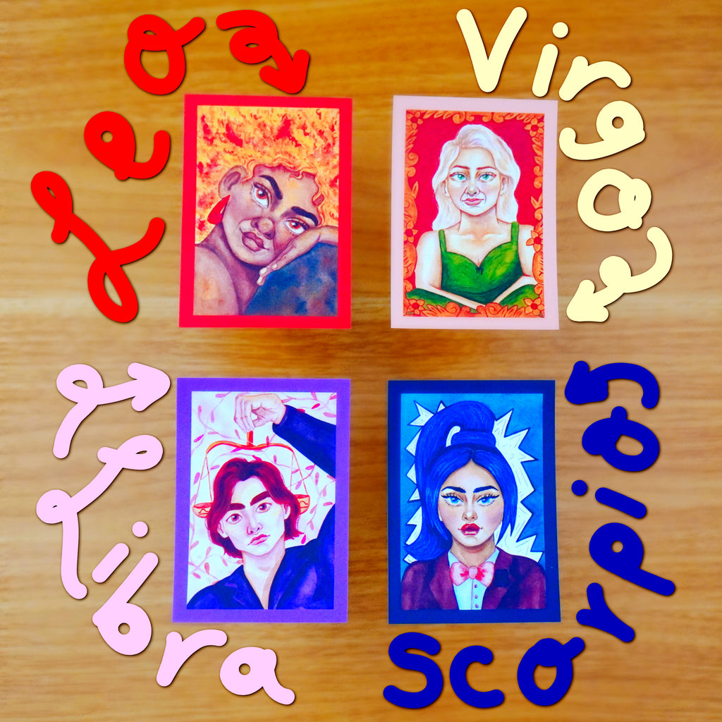 Star Sign Character Stickers