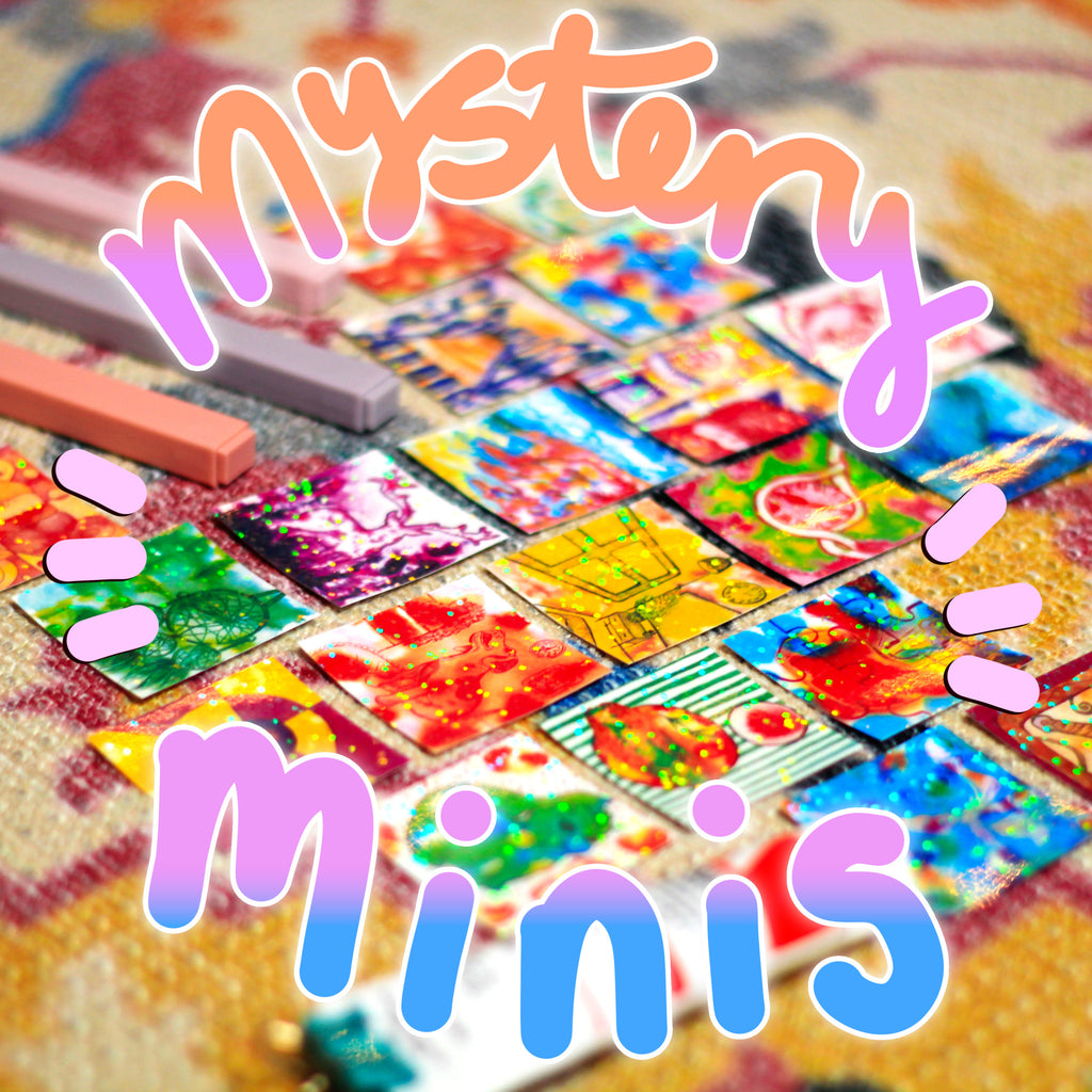 Mystery Mini 'Inktober' - Pack of 2 Stickers